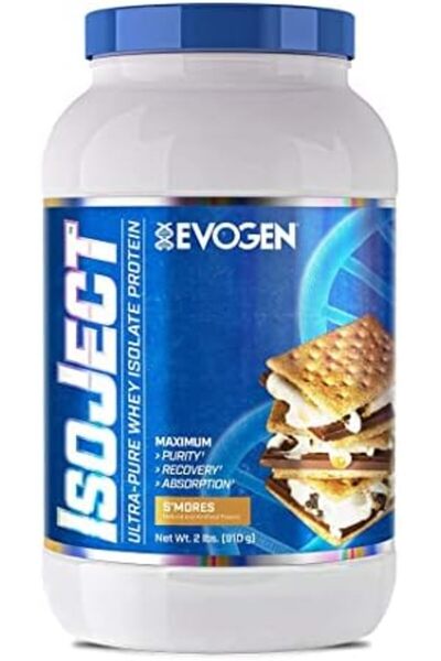 EVOGEN إيزوجيكت | بروتين مصل اللبن المعزول الممتاز، غني بـ 26 غ من البروتين مع 12.7 غ من الأحماض الأمينية الأساسية، و5.6 غ من الأحماض الأمينية المتفرعة السلسلة، وإنزيم إجنيتور