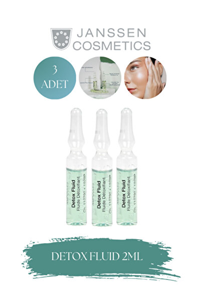 Janssen Cosmetics Detox Özellikli Ampul Yüz Serumu 2 ml 3'lü