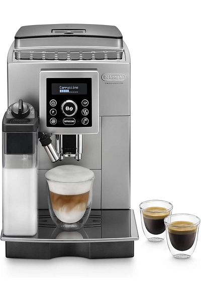 DELONGHİ De'Longhi ECAM 23.460.SB Fully Automatic Coffee Machine (15 Bar Pressure, Automatic Cappuccino Syste