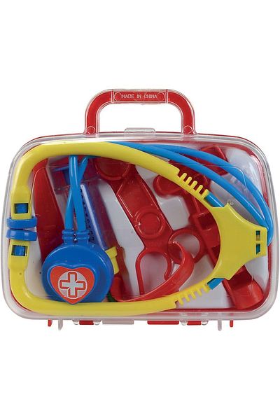 Simba Toys Set of 5 doctor's utensils, Plastic, Multicolor, Simba Toys