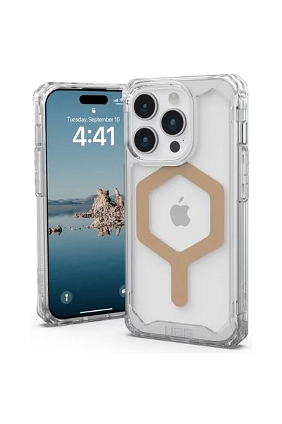 UAG Case for iPhone 15 Pro - UAG Plyo MagSafe - Ice Gold