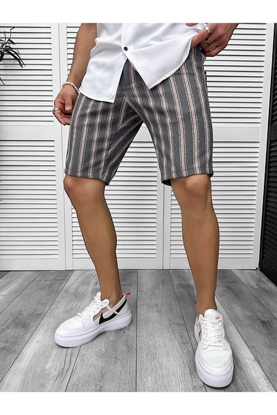 dehaine Men's casual shorts, gray, 13132