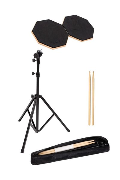 Donizetti Drum Drum Practice Pad and Stand Padi Drumstick Δώρο 2 κυψελωτό - Θήκη τσάντας