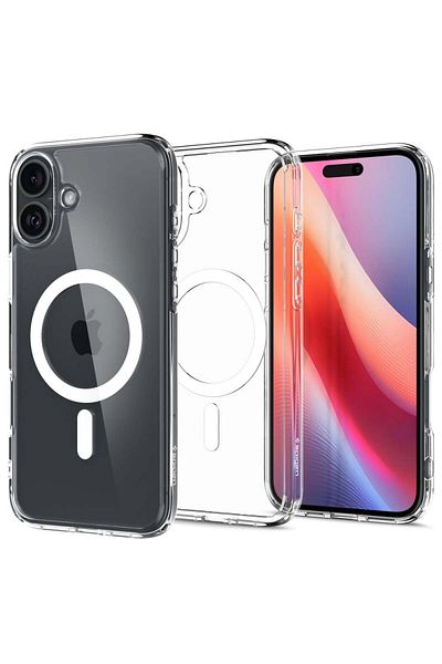 Spigen Case for iPhone 16 Plus - Spigen Ultra Hybrid MagSafe - White