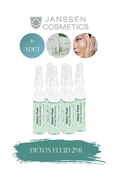 Janssen Cosmetics Detox Özellikli Ampul Yüz Serumu 2 ml 6'lı