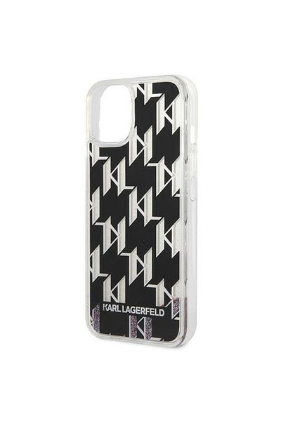 Karl Lagerfeld Carcasă pentru iPhone 14 Plus - Karl Lagerfeld Hardcase cu sclipici lichid (KLHCP14MLMNMK) - Monogram