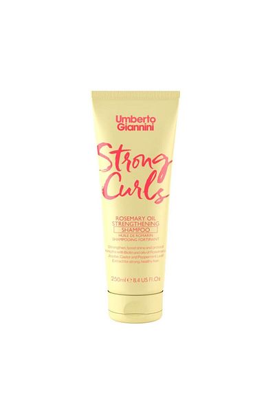 Umberto Giannini Șampon întăritor cu ulei de rozmarin pentru păr creț, Bucle puternice, Umberto Giannini, 250 ml