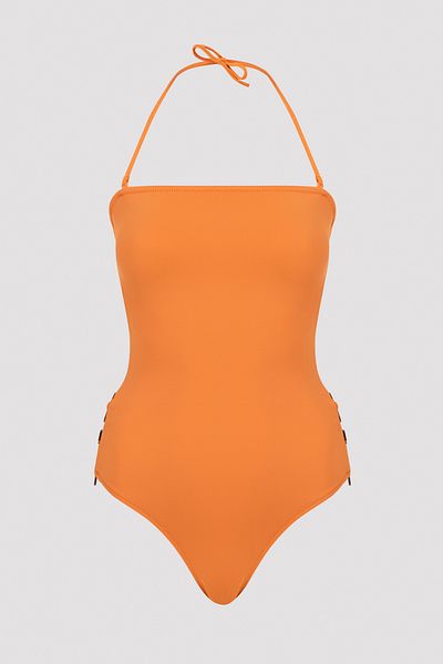 Penti Karen Strapless Orange Swimsuit
