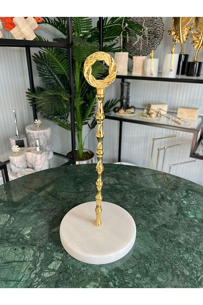 7SEPCOLLECTİON Marble Large Towel Holder