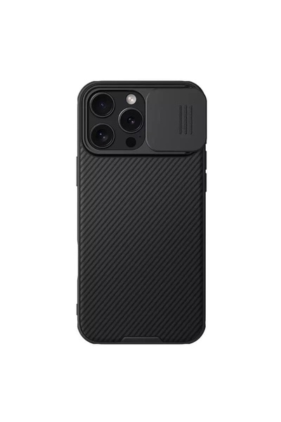 Nillkin Husă pentru iPhone 16 Pro - Nillkin CamShield Pro Magnetic - Neagră