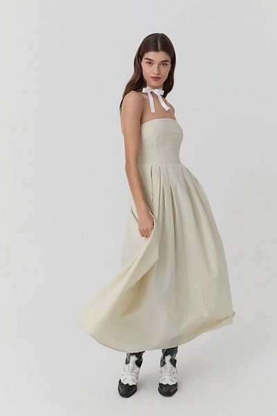 Quzu Strapless Stone Women's Dress 31967