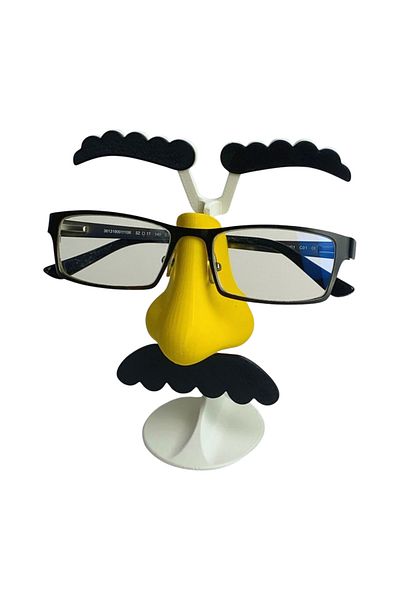 NBShop Funny Nose Mustache Glasses Stand – Decorative and Fun Organizer