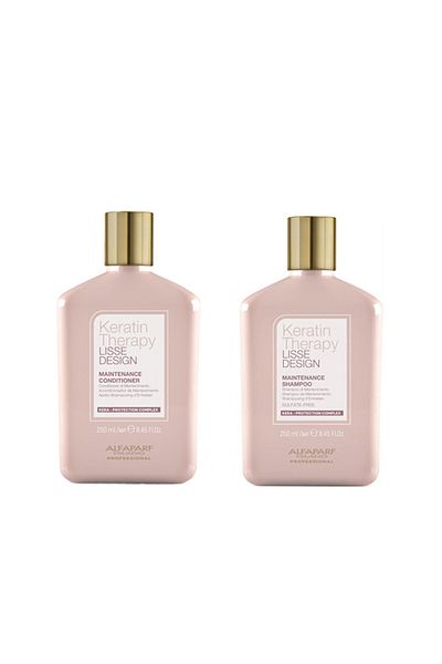 Alfaparf Milano Alfaparf Lisse Design Keratin Keratin Set, 250 ml Shampoo 250 ml Conditioner
