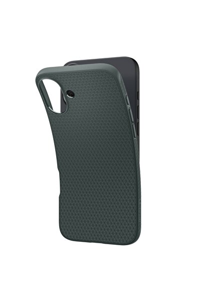 Spigen Carcasă pentru iPhone 16 - Spigen Liquid Air - Verde Abis