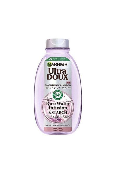 Garnier Ultra Doux Shampoo with Rice Water Extract, 200 ml Original Product