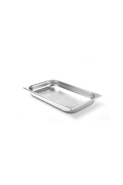 HENDI Tava perforata Gastronorm GN 1/1 (530x325 mm), H=65 mm 8.6 lt, inox, He...