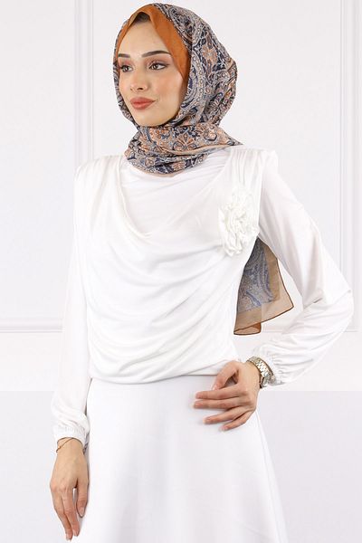 İmajButik Αξεσουάρ Ecru Rose Sandy Μπλούζα