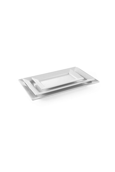 HENDI Platou servire dreptunghiular, Hendi, 49.5 x 27 x (H)5.6 cm, melamina a...