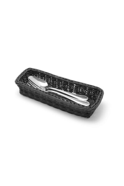 HENDI Suport tacamuri, aspect natural Hendi, Negru, Polipropilena, 270x100x(h...