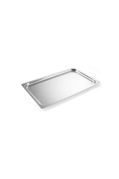 HENDI Tava Hendi pentru servire, otel inoxidabil, GN 1/1 530x325x(H)17 mm