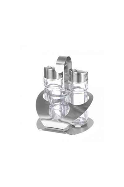 HENDI Set condimente / oliviera 3 piese, Hendi, 3 recipiente sticla pentru: s...