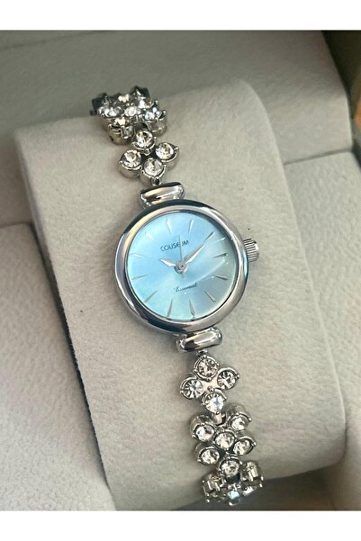 miaroza الرجعية الحد الأدنى الحبل الزركون حجر الأزرق الهاتفي ساعة اليد النسائية