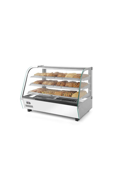 HENDI Vitrina calda cu 3 nivele, 160 lt, interval temperatura 30-90 gr C, 150...