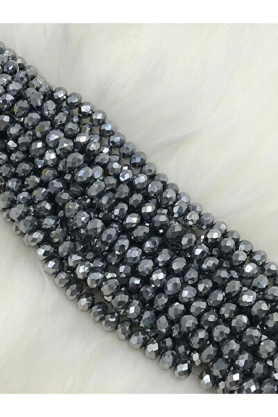 Caglar Accessories Cristal argintiu metalizat de 8 mm 20 șuvițe (folosit pent...