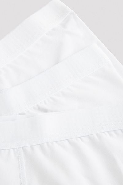 Penti Μπόξερ 3 τεμαχίων Optical White Basic White Tape