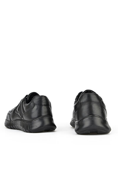 Ziya , Ανδρικά παπούτσια Comfort από γνήσιο δέρμα 151123Z2500 Μαύρα