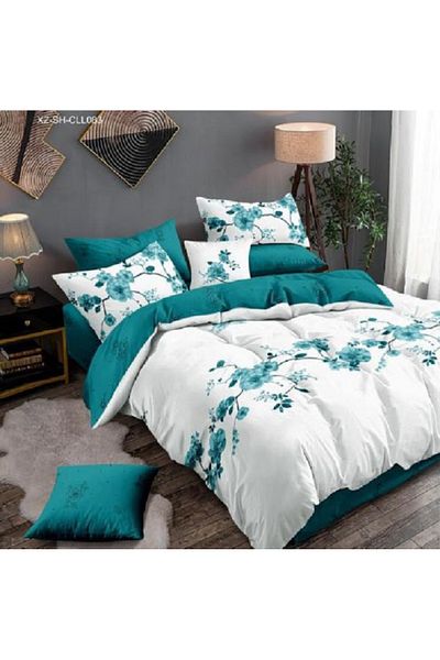 OEM 6-piece cotton linen set FINET, for double bed, Bed sheet 220 x 240 cm