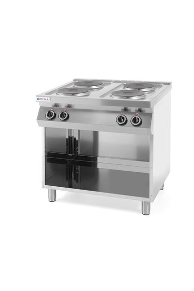 HENDI Aragaz electric Kitchen Line stand deschis,Hendi, cu 4 ochiuri, dimensi...