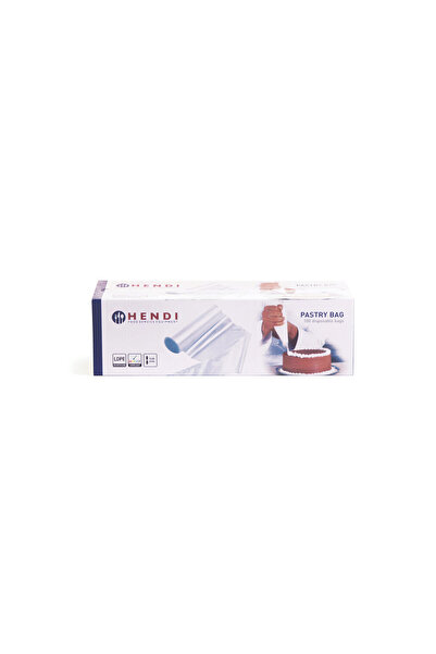 HENDI Set 100 pungi pentru patiserie de unică folosință, 445 x 220 mm, pentru...