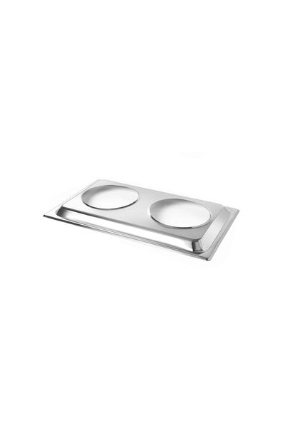 HENDI Support for 2 bain-marie tanks 530x325 mm.