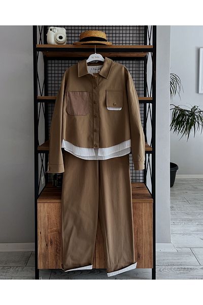 My twins Ewas Design Trouser Jacket Women's Double Suit