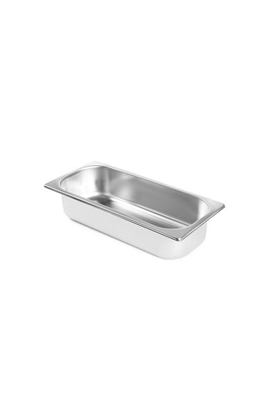 HENDI Ice cream tub 5 lt, 360x165x(H)120 mm, stainless steel, Hendi