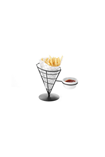 HENDI Suport pentru servire cartofi prajiti si bol sos, 210x110x(H)172 mm, Hendi