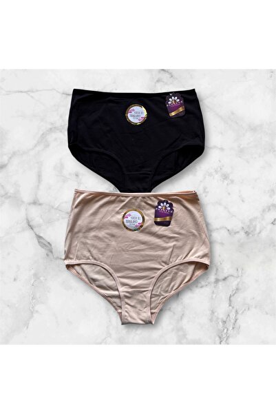 paptya Papatya Yüksek Bel Toparlayıcı Büyük Beden İkili Kilot Slip