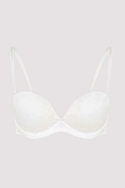 Penti Σουτιέν Wow White Strapless Underwire Push Up