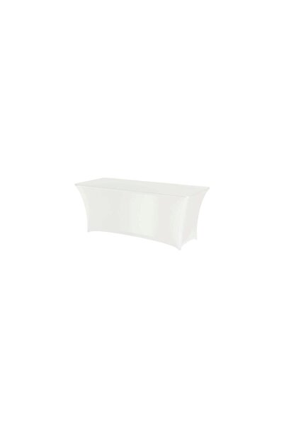 HENDI Tablecloth, white, for rectangular table, Hendi, 1500x760x(H)730mm, 90%...