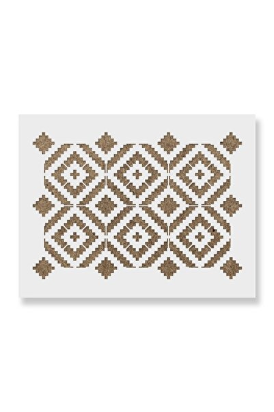 OEM Sablon Perete vopsire, tencuiala 900x600x0.7mm Urban Tribal Refolosibil, ...