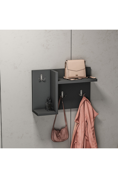 Home Mobiga Dora 45 Duvar Askısı, Portmanto Askısı, Elbise Askısı