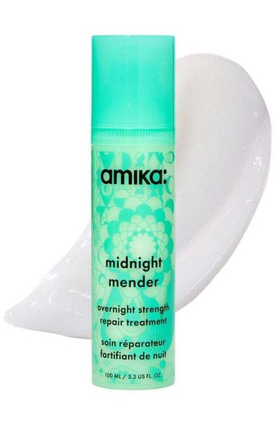AMIKA Midnight Mender Overnight Hair Mask – Deep Conditioning & Repair For Damaged, Dry Hair, 100ml