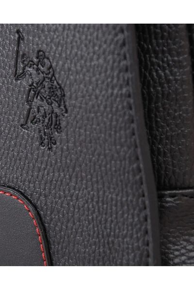 U.S. Polo Assn. Us Polo Assn 8425 Geantă Messenger pentru bărbați Geantă de umăr neagră