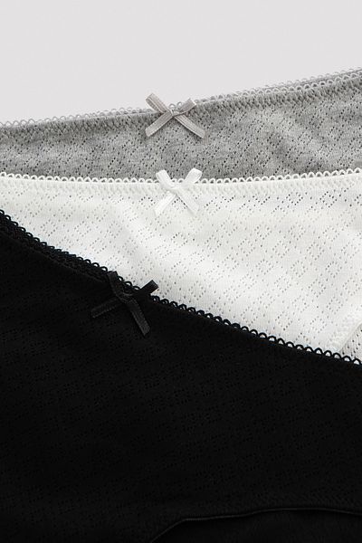 Penti Soft Pointel Basic 3-Piece Multicolored Slip Panties