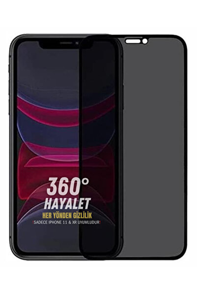 Evax (360° HAYALET) iPhone 11 Uyumlu 360° 4 Yönden Görünmez Hayalet ESD Tam K...