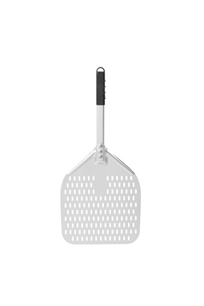 HENDI Lopata de pizza patrata perforata cu maner scurt, 305x660 mm
