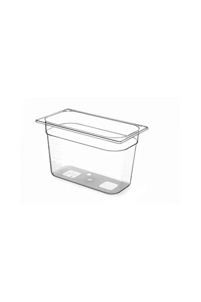 HENDI Tava Hendi Gastronorm GN 1/4 100 mm 2.8 lt, TRITAN free BPA, rezistenta la temperatura -40 gr. Cel