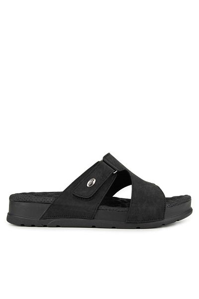 WALKONT 35400-695 Black Men's Slippers