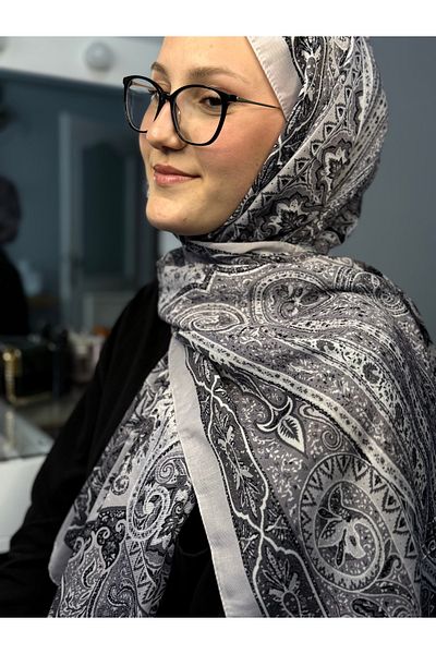Twentytwo scarf Daily Shawl | Patterned Shawl | Self Patterned Shawl | Cotton Shawl | Self Patterned Cotton Shawl | Shawl